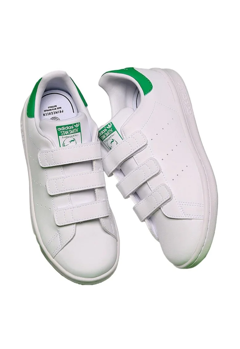 Детски обувки  Stan Smith - унисекс - бял/зелен