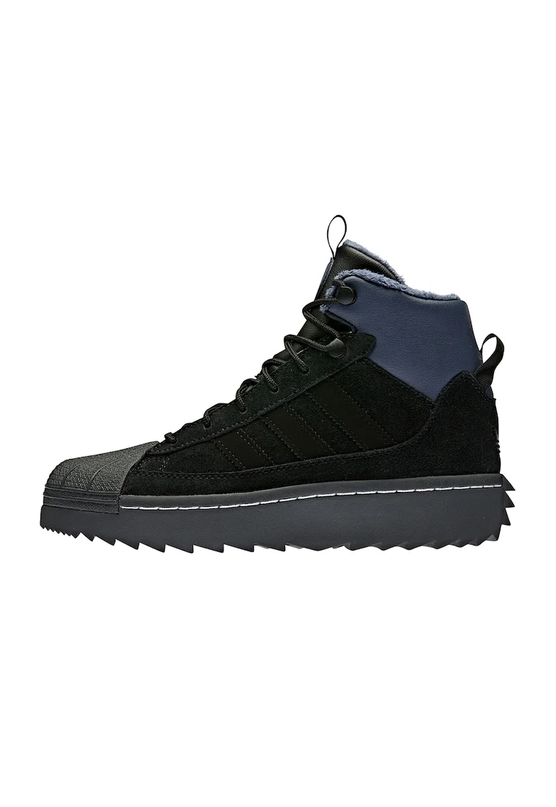 Скосени спортни обувки Superstar Winter над глезена