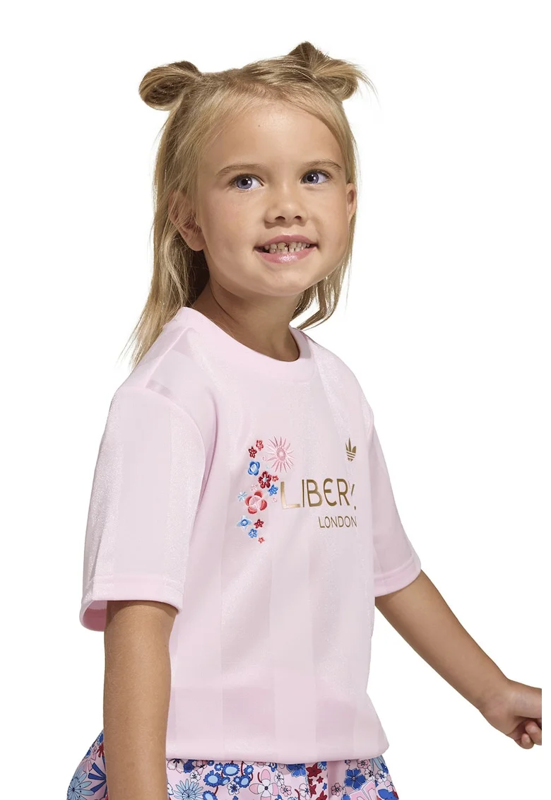 Тениска с шарка и пола - 2 части