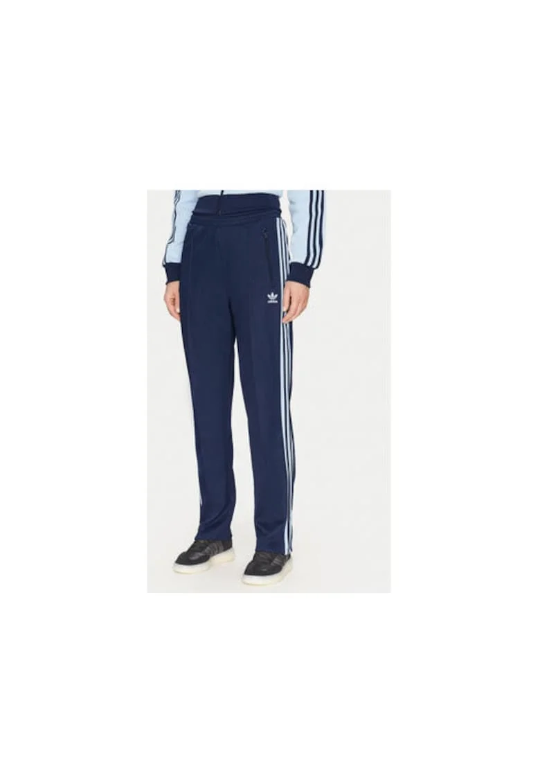 Спортни панталони с висока талия и лого slim fit лайфстайл