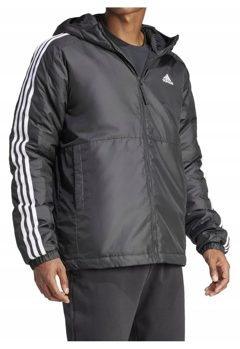Водоустойчиво яке с качулка Essentials 3-Stripes -