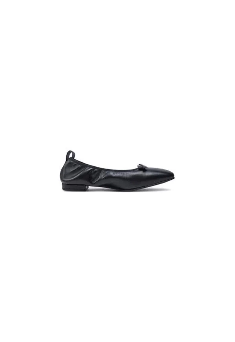 Балерини  304817847 - Естествена кожа - Черен