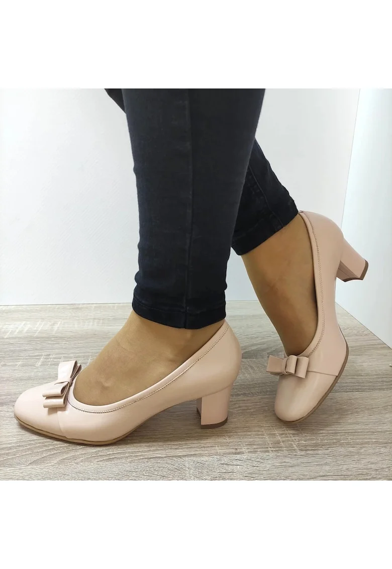 Елегантни дамски обувки  10337 Beige - Бежови