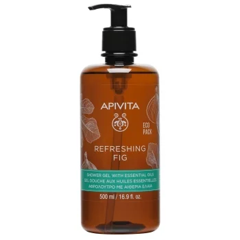 АПИВИТА REFRESHING FIG Нежен почистващ и ревитализиращ душ гел със смокиня 500 мл.