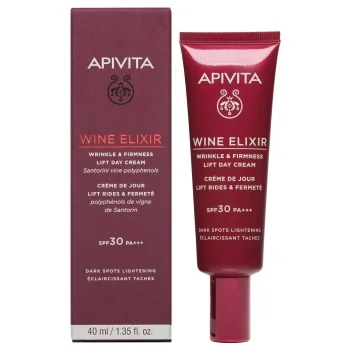 АПИВИТА WINE ELIXIR Дневен крем с ултра лека текстура SPF30 40 мл.