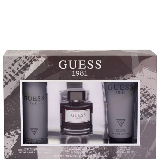 Guess 1981 for Men комплект 3 части 100 мл