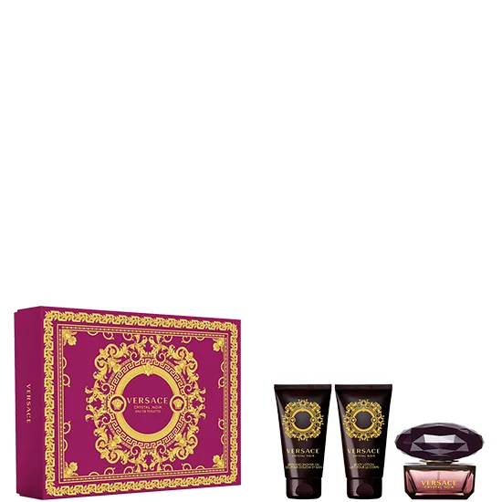 Versace CRYSTAL NOIR комплект 3 части 50 мл