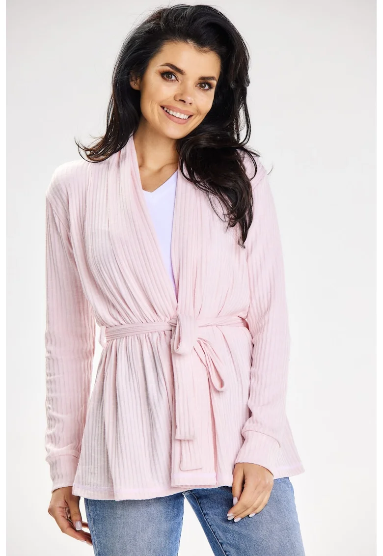Дамски пуловер  polyester Powder pink