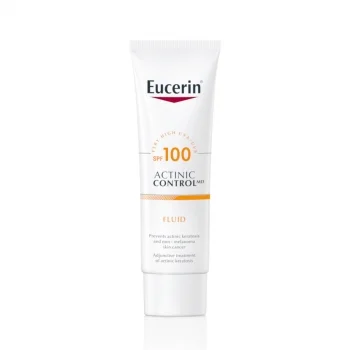 ЕУЦЕРИН СЪН АКТИНИК КОНТРОЛ Слънцезащитен флуид SPF100 80 мл.