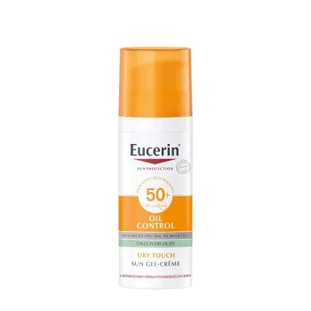 ЕУЦЕРИН СЪН ОЙЛ КОНТРОЛ Слънцезащитен гел-крем за лице SPF50+ 50 мл.