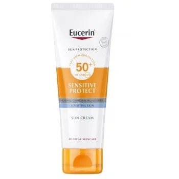 ЕУЦЕРИН СЪН СЕНЗИТИВ ПРОТЕКТ Слънцезащитен крем SPF50+ 50 мл.