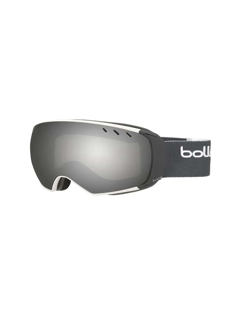 Ochelari schi  Virtuose Matte White & Grey Black Chrome + Lemon Gun