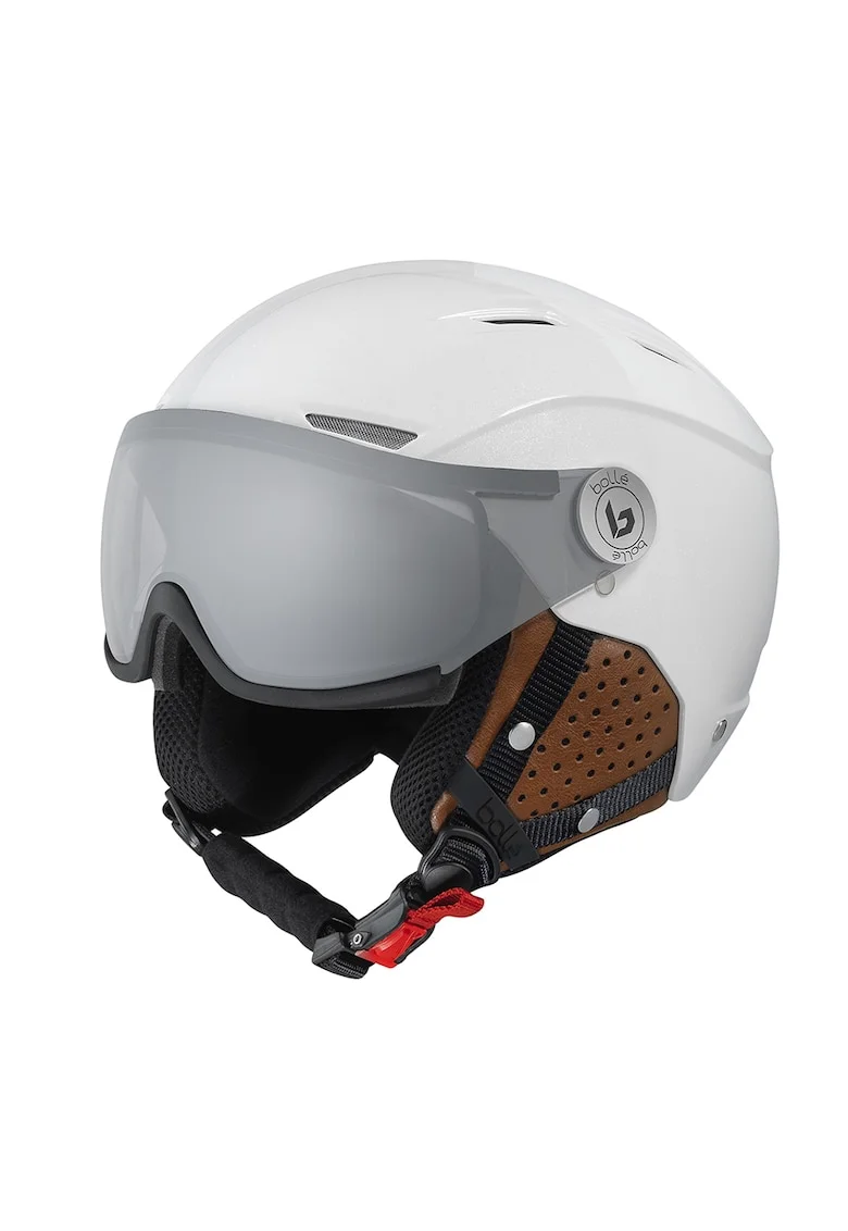 Ски каска  BACKLINE VISOR PREMIUM - бял - 56-58 см
