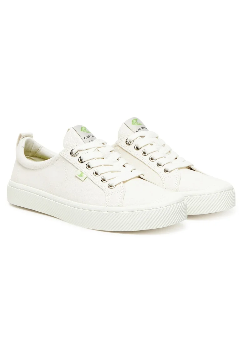 Унисекс кецове  Off White - текстил - бял - 100103W0M080