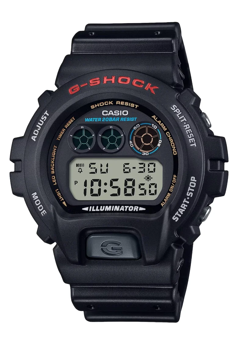 Часовник  G-Shock DW-6900U-1ER - черен - 42.8mm x 20mm - водоустойчив