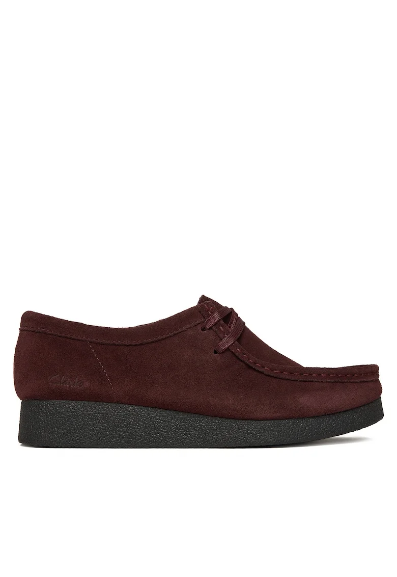 Дамски мокасини -  Merlot Suede - естествена кожа