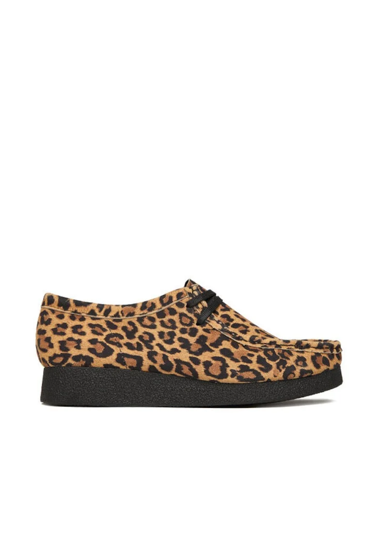Leopard Suede - естествена кожа