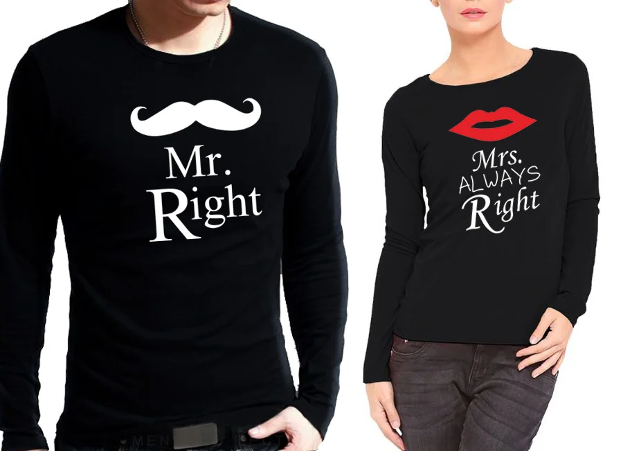 Комплект блузи за влюбени  Mr Right