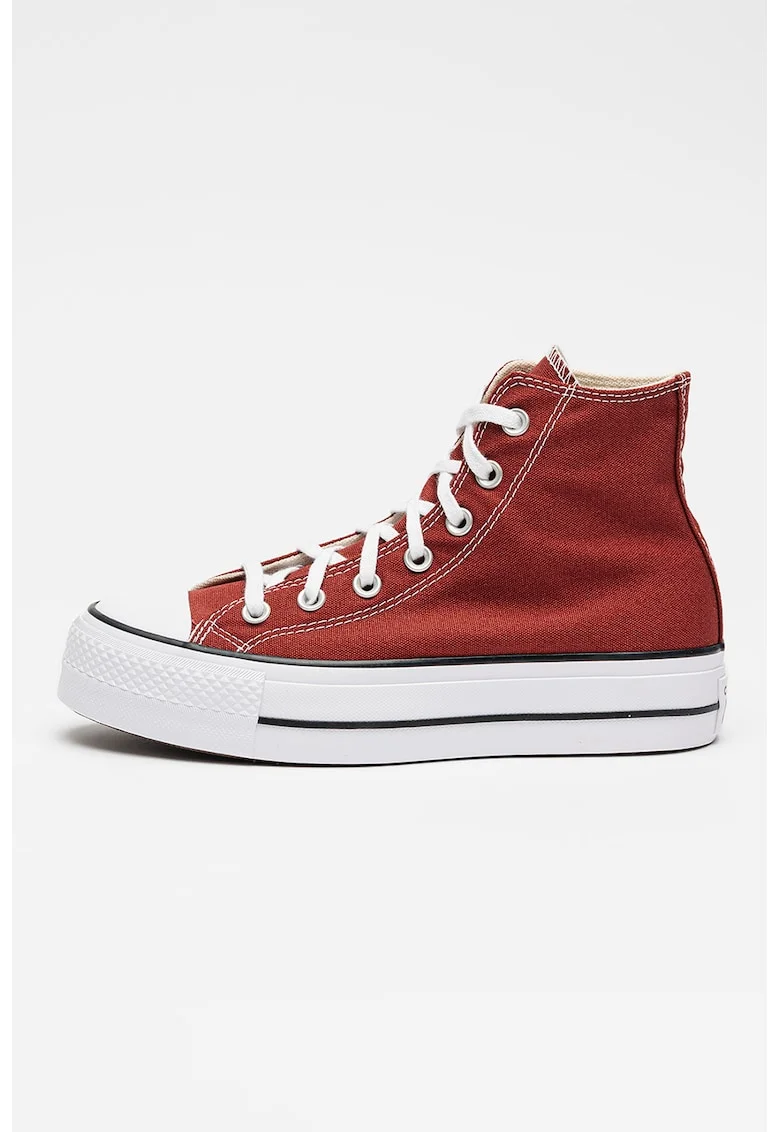 Платнени кецове Chuck Taylor All Star Lift с равна платформа