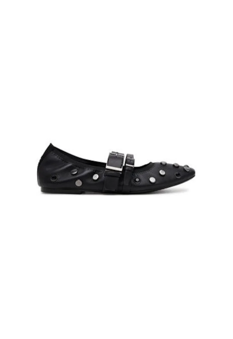 Балерини  K1552868 - Естествена кожа - 35 EU - Черни