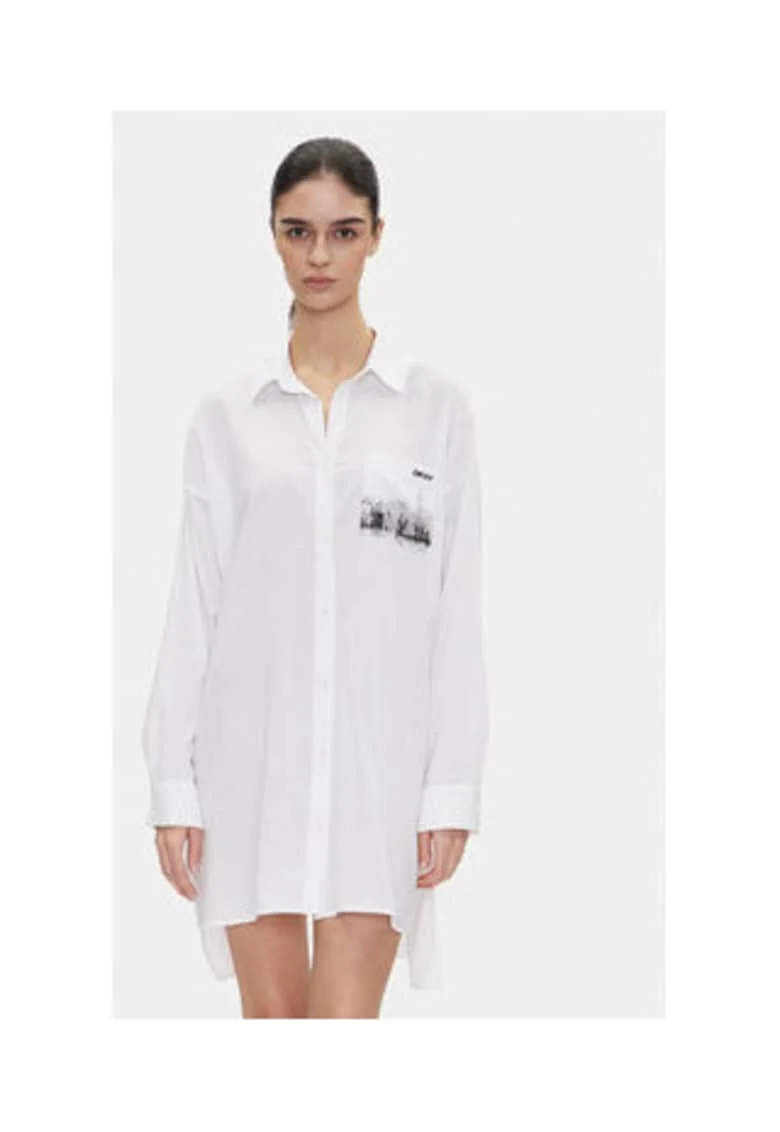 Дамска риза -  модел DKNY-YI30048 - памук и вискоза