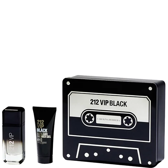Carolina Herrera 212 VIP Black комплект 2 части 100 мл