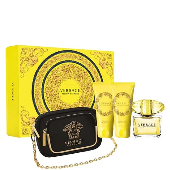 Versace YELLOW DIAMOND комплект 4 части 90 мл