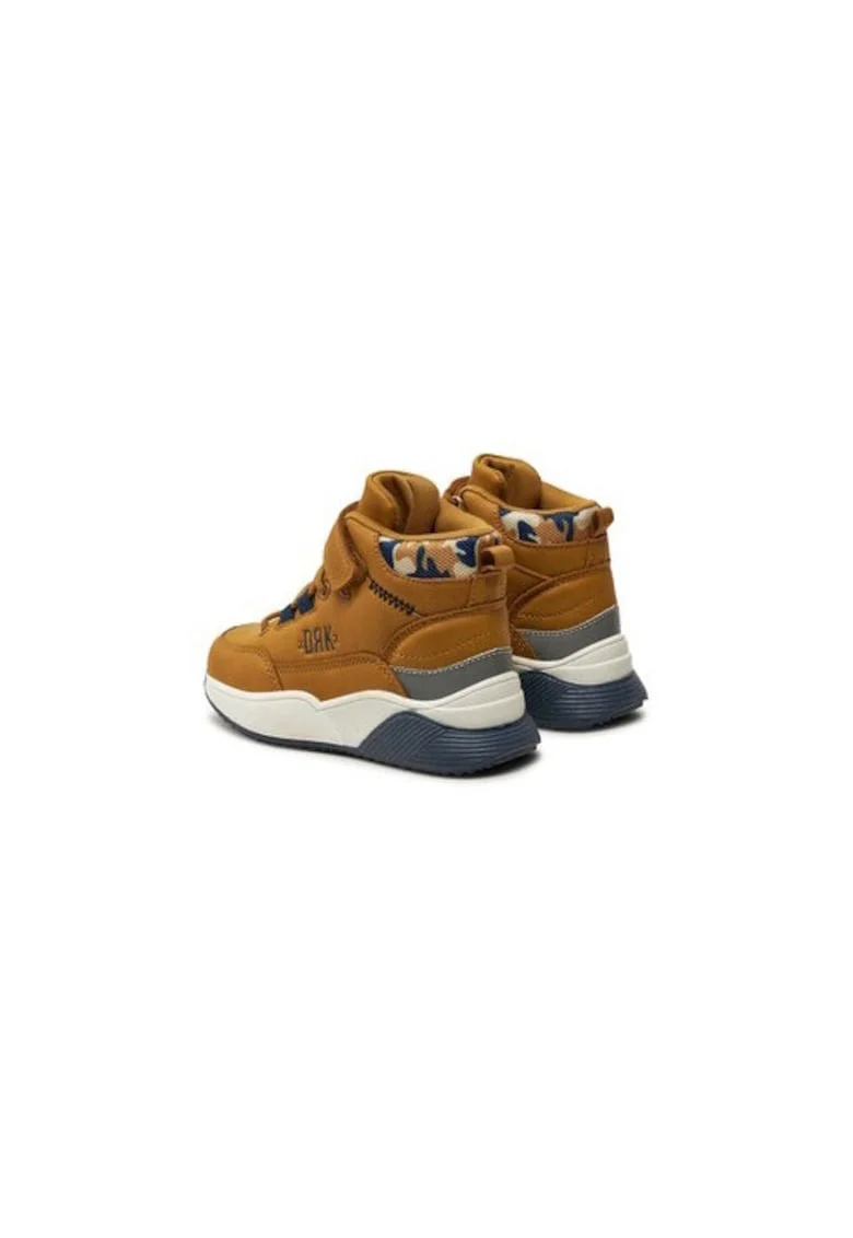 Момчешки боти  304364884 - Екокожа - Кафяви