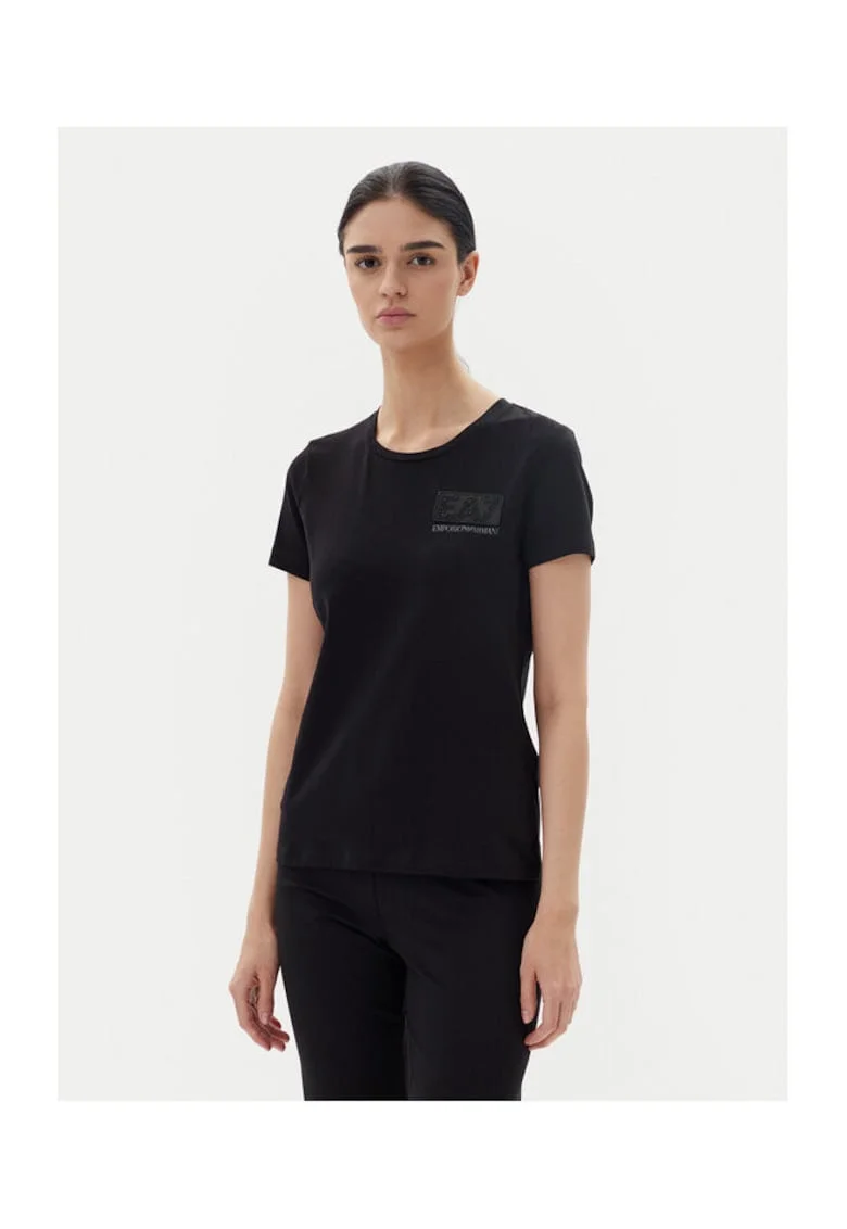 Дамска тениска  Emporio Armani - 7W000492 AF10373 - Памук - Черен