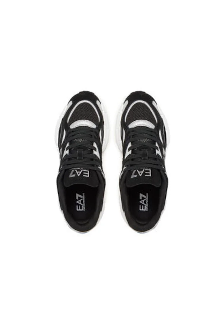 Мъжки спортни обувки - X8X237 XK425 -  Emporio Armani - Текстил - Черен