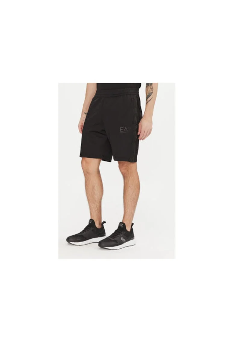 Мъжки спортни шорти Emporio Armani  7M000309 AF13526 - Полиестер/Еластан - Черен