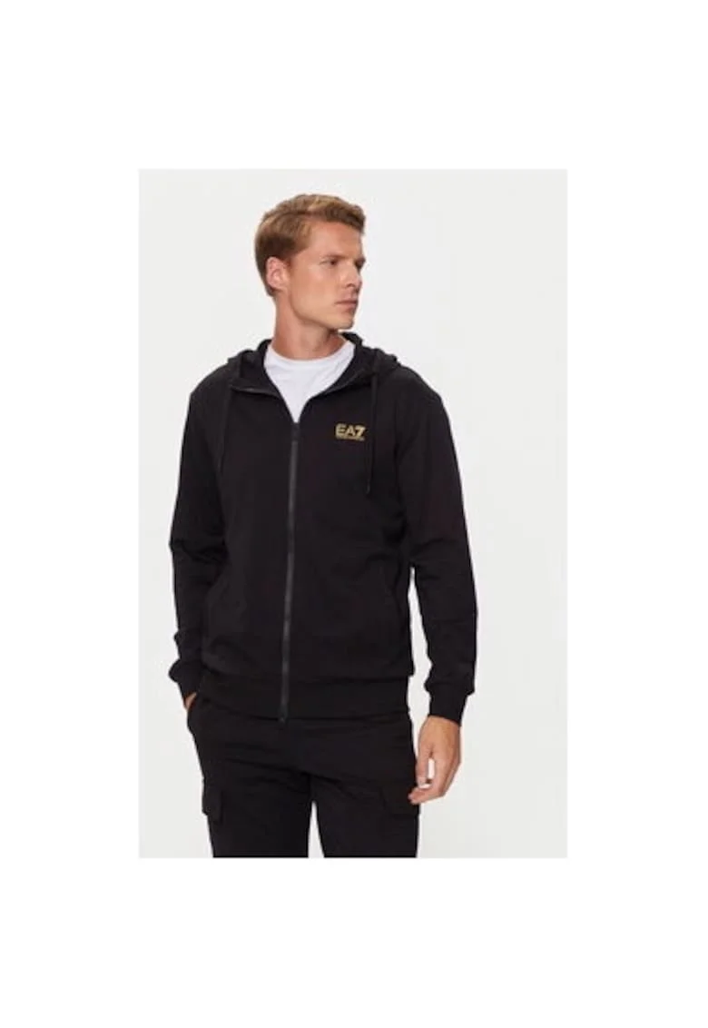 Мъжки суитшърт Emporio Armani  304212857 - Памук - Черен