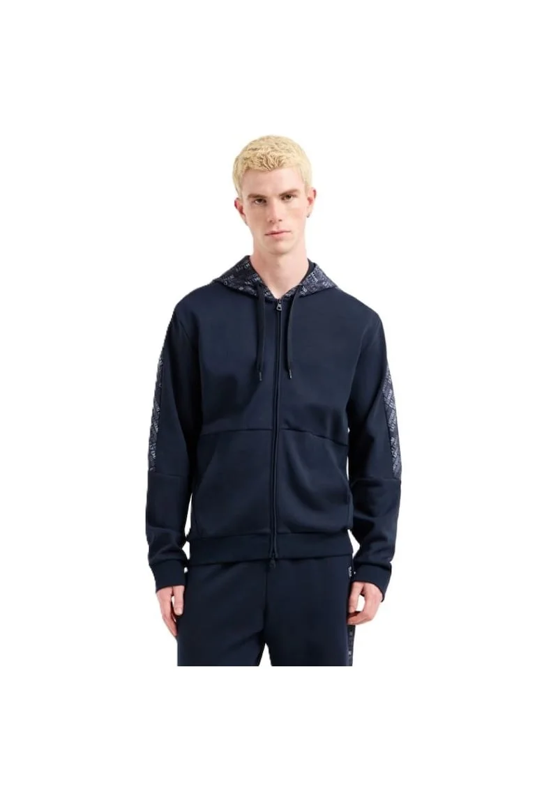 Суичър с цип  M HOODIE FZ MONOGRAM PRINTED-7M000209-AF12660-UB102
