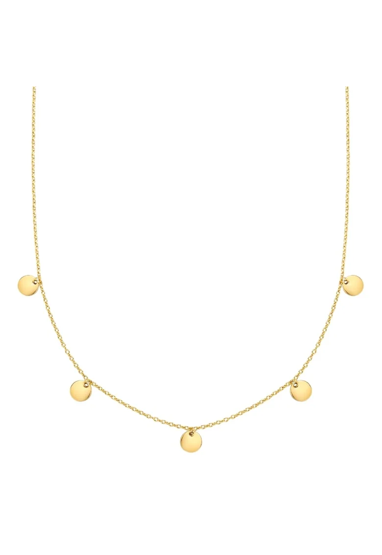 Колие с 14K злато