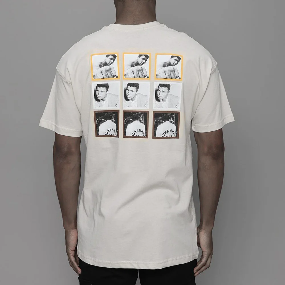 Мъжка тениска бяла Muhammad Ali Oversize Ft6870