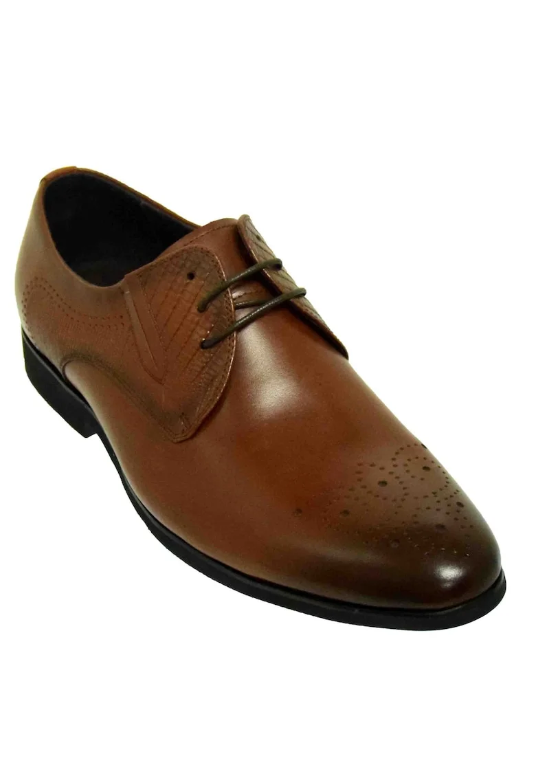 Ежедневни мъжки обувки  El21 - Cognac Brown