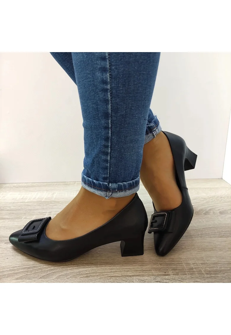 Елегантни дамски обувки  611706 Black - черни