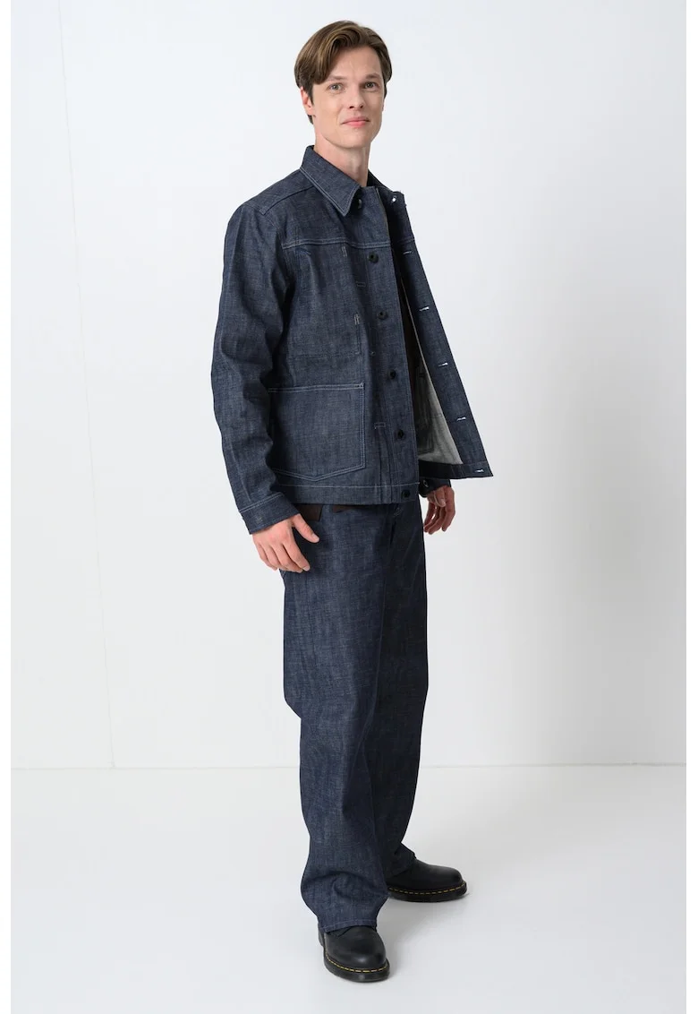 Дънков шакет Selvedge с пришит джоб
