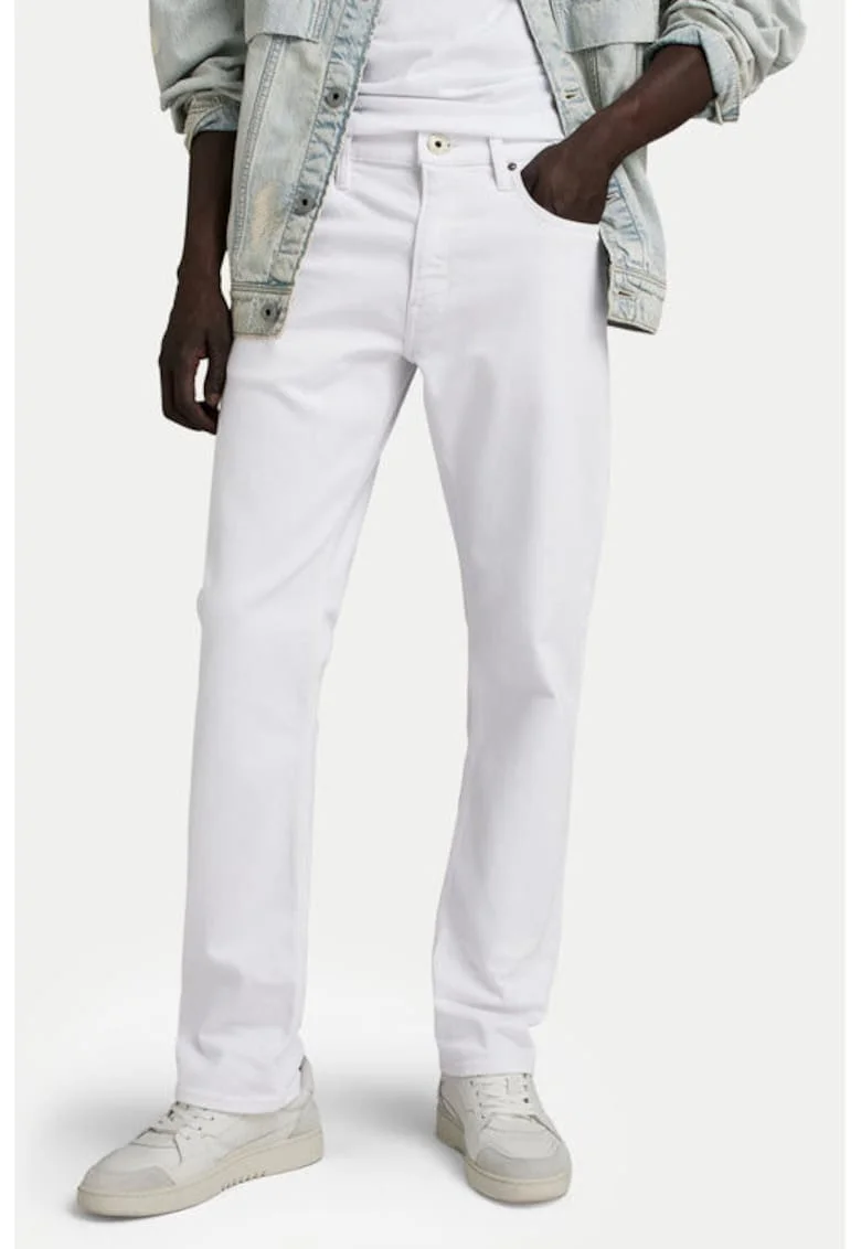 Мъжки дънки - G Star Raw - 303804909 - Памук - Бели