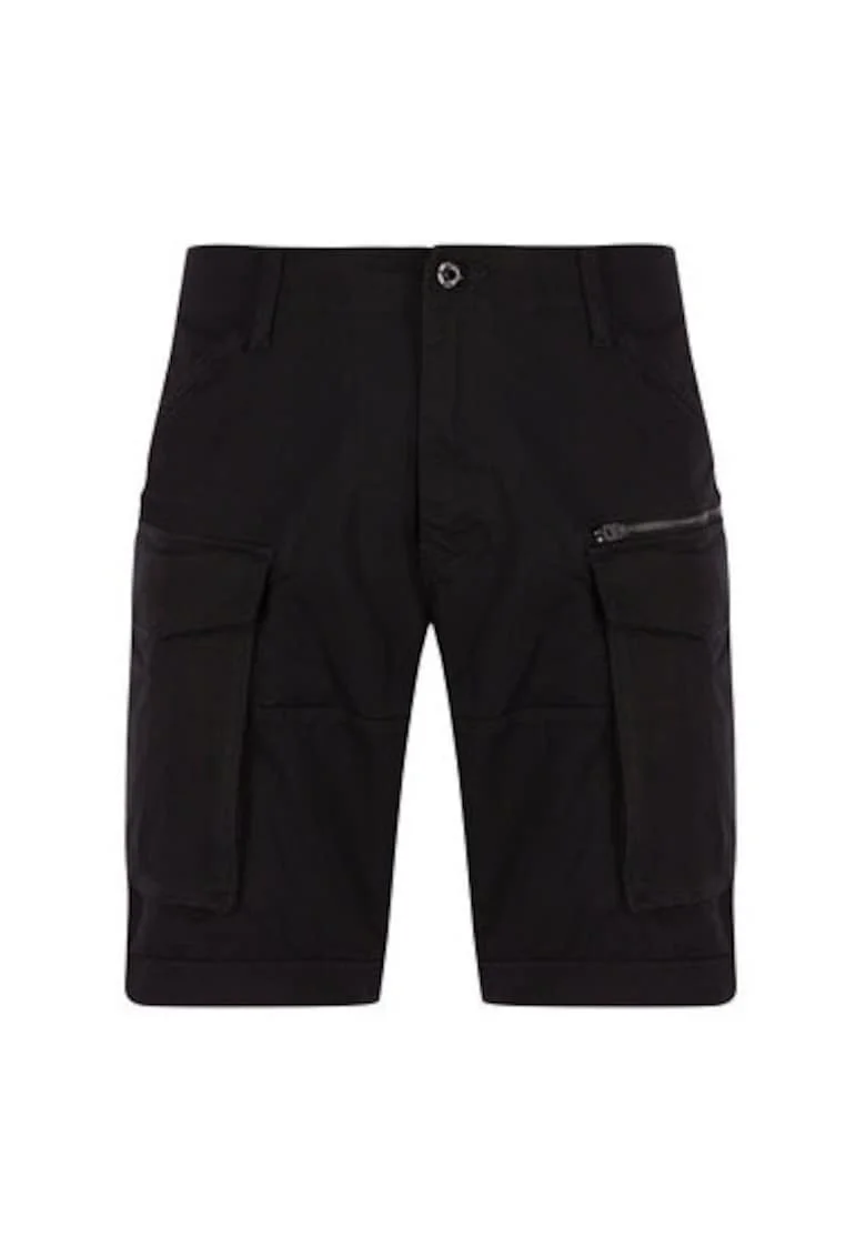 Мъжки къси панталони G Star Raw - D08566-5126 - памук - черен