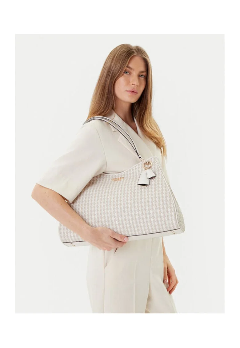 Дамска чанта  Mirema WHITE MULTI - 30x45см