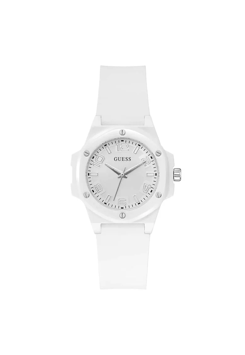 Дамски часовник  GW0880L3 - бял силикон - 34 мм