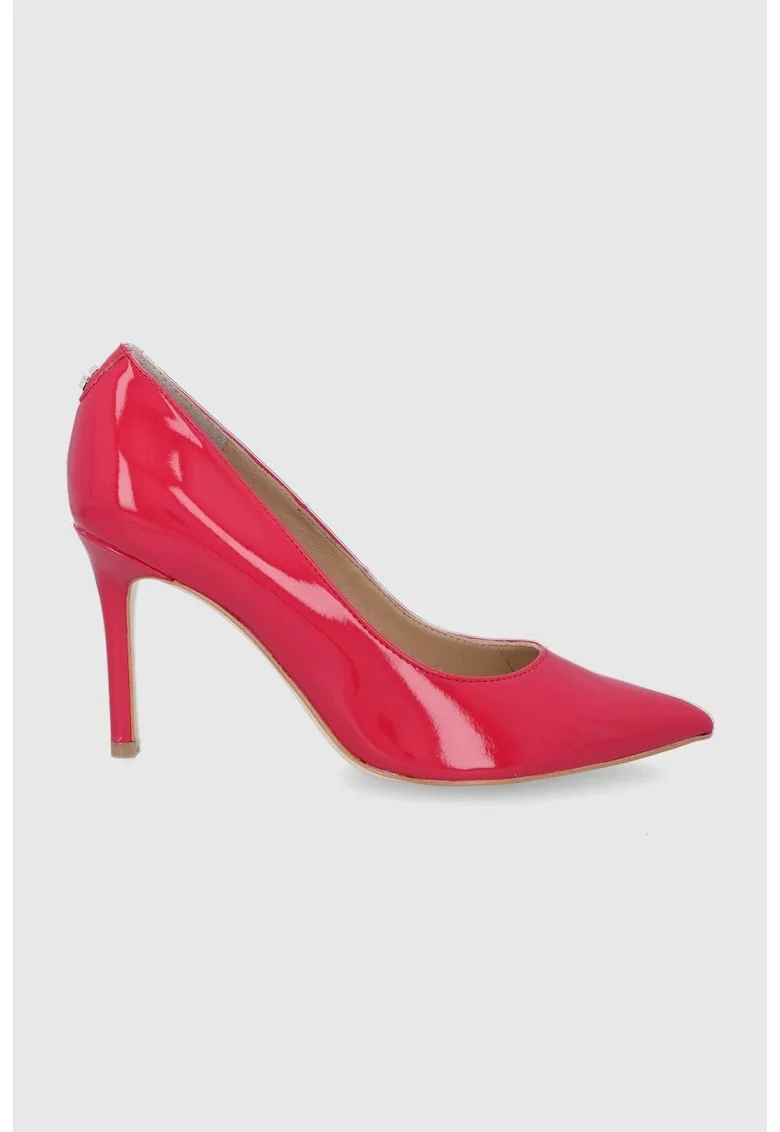 Обувки  тип stiletto от екологична кожа с лак 11864