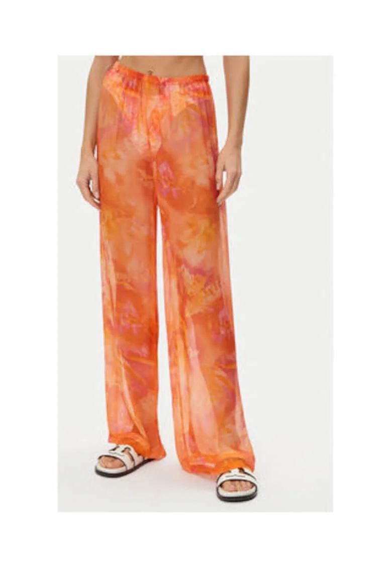 Pantaloni de plaja din amestec de matase
