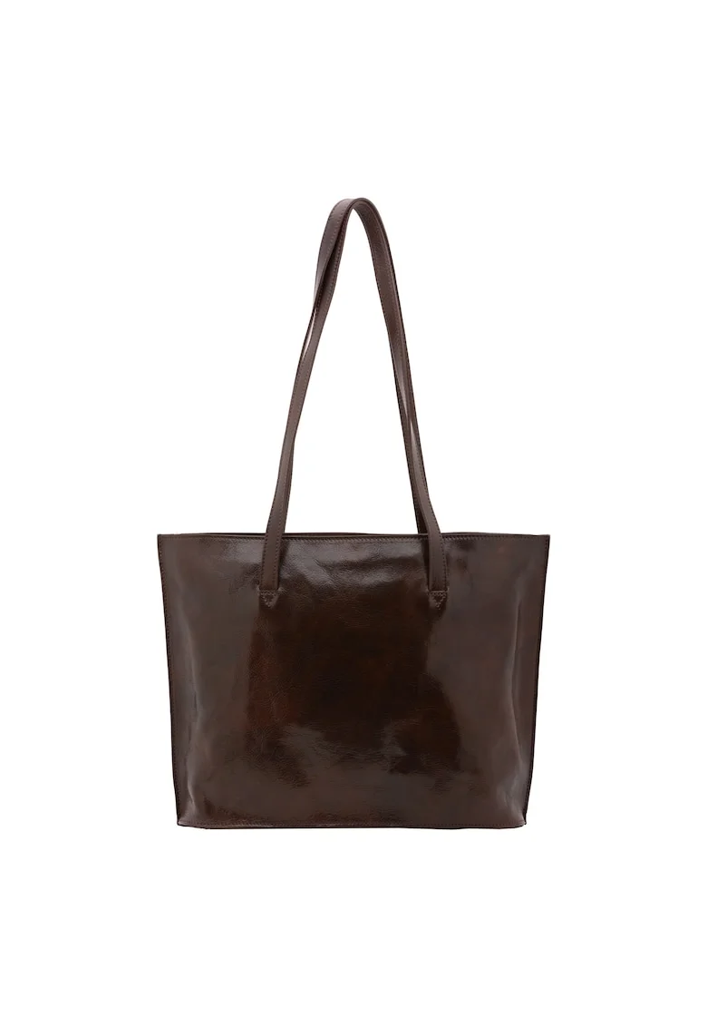 Кожена чанта Tote