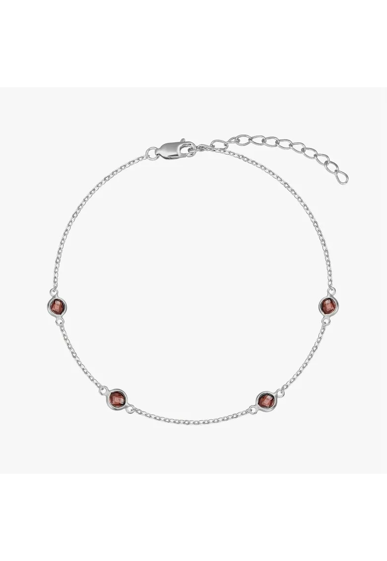 Сребърна гривна Birthstonedwqf