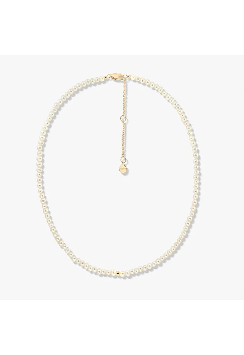 Сребърно колие Golden Glam