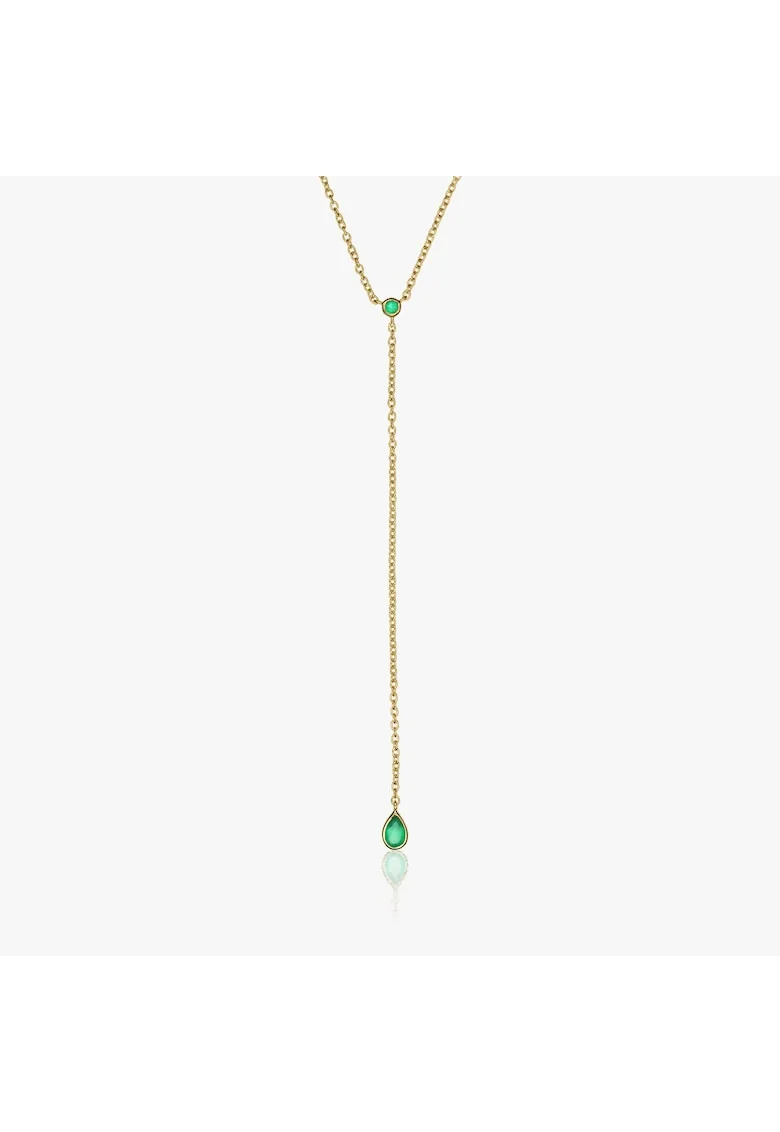 Сребърно колие Golden Lariat
