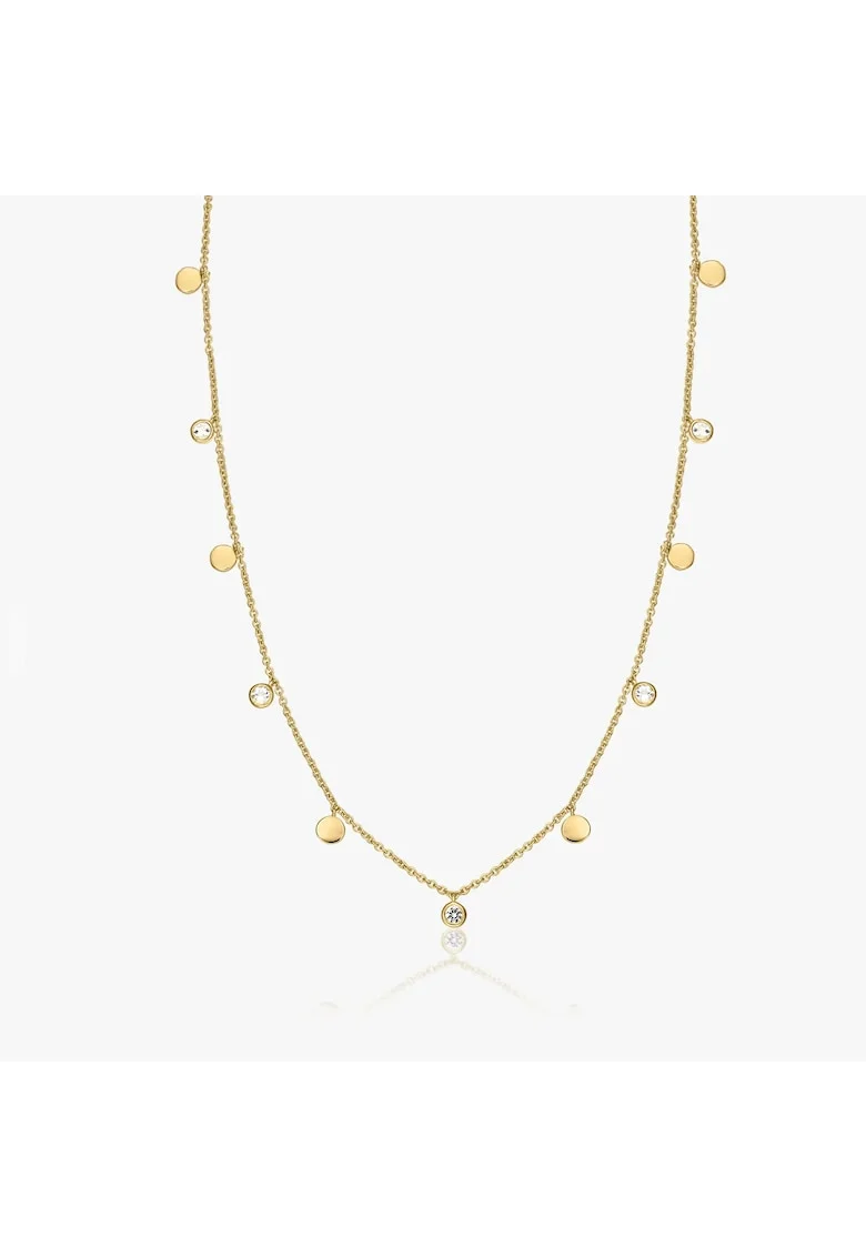 Сребърно колие Golden Noora
