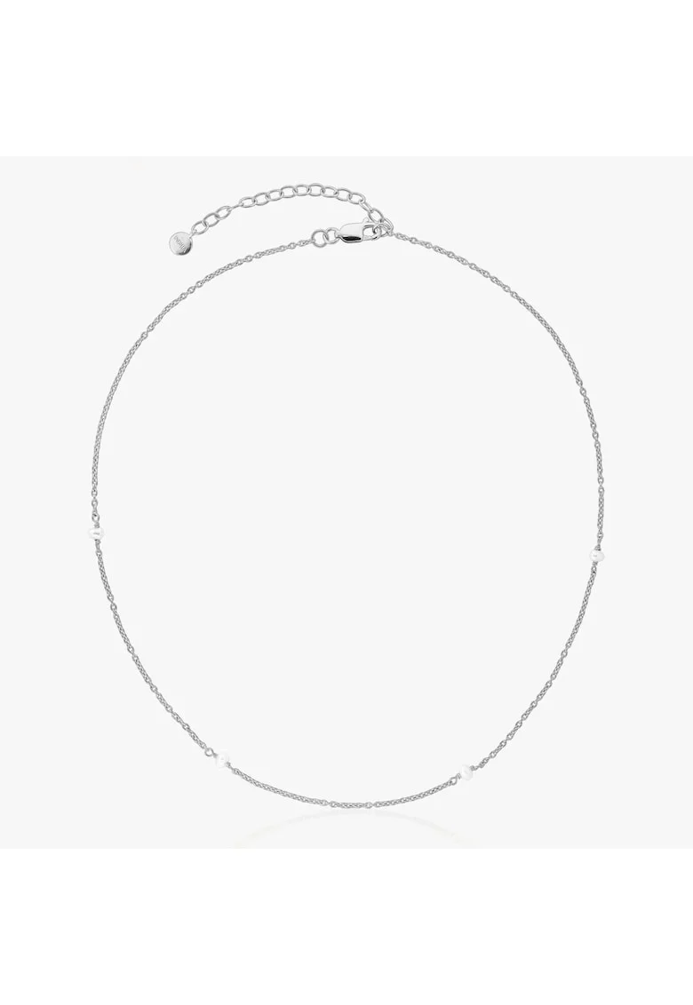 Сребърно колие Tiny Pearls